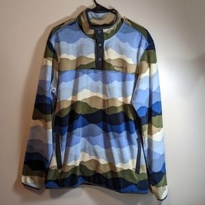Quest Fleece Snap Mock-Neck